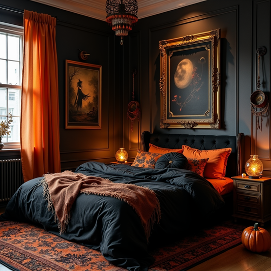 How to Add a Touch of Fall to a Gothic-Themed Teen Bedroom