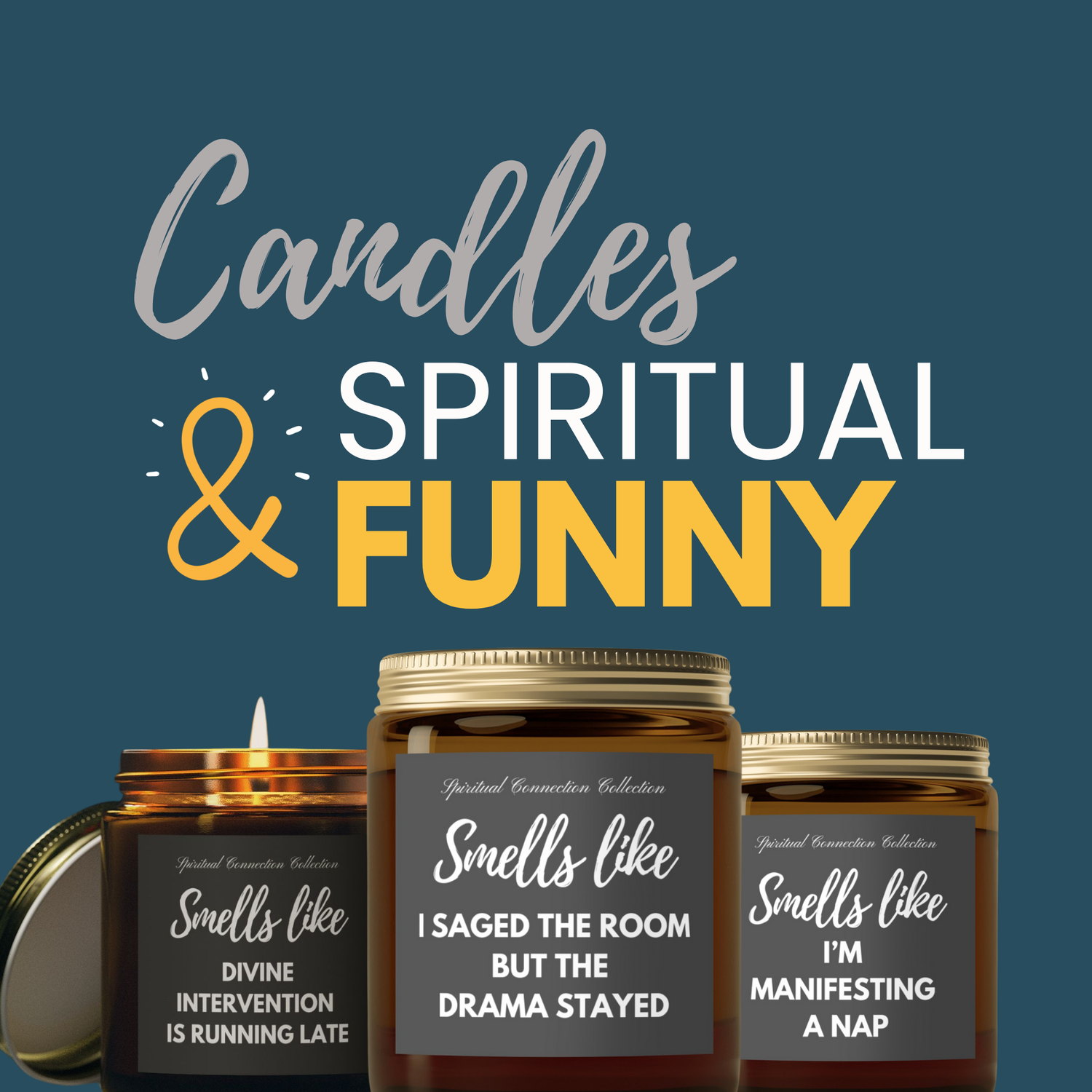 Spiritual Funny Candles