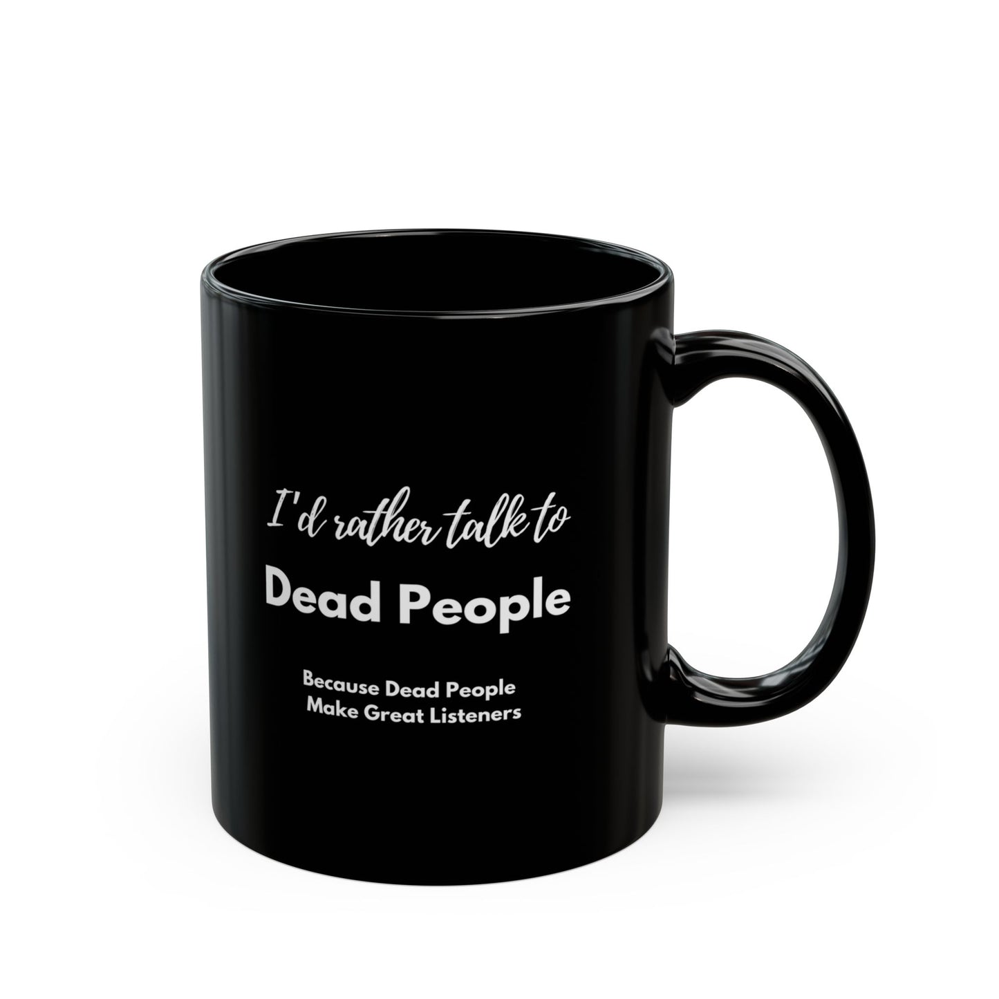 Color changing Mug, Funny Magic Talk to Dead People, Humourous Heat sensitive Ghost Coffee Cup