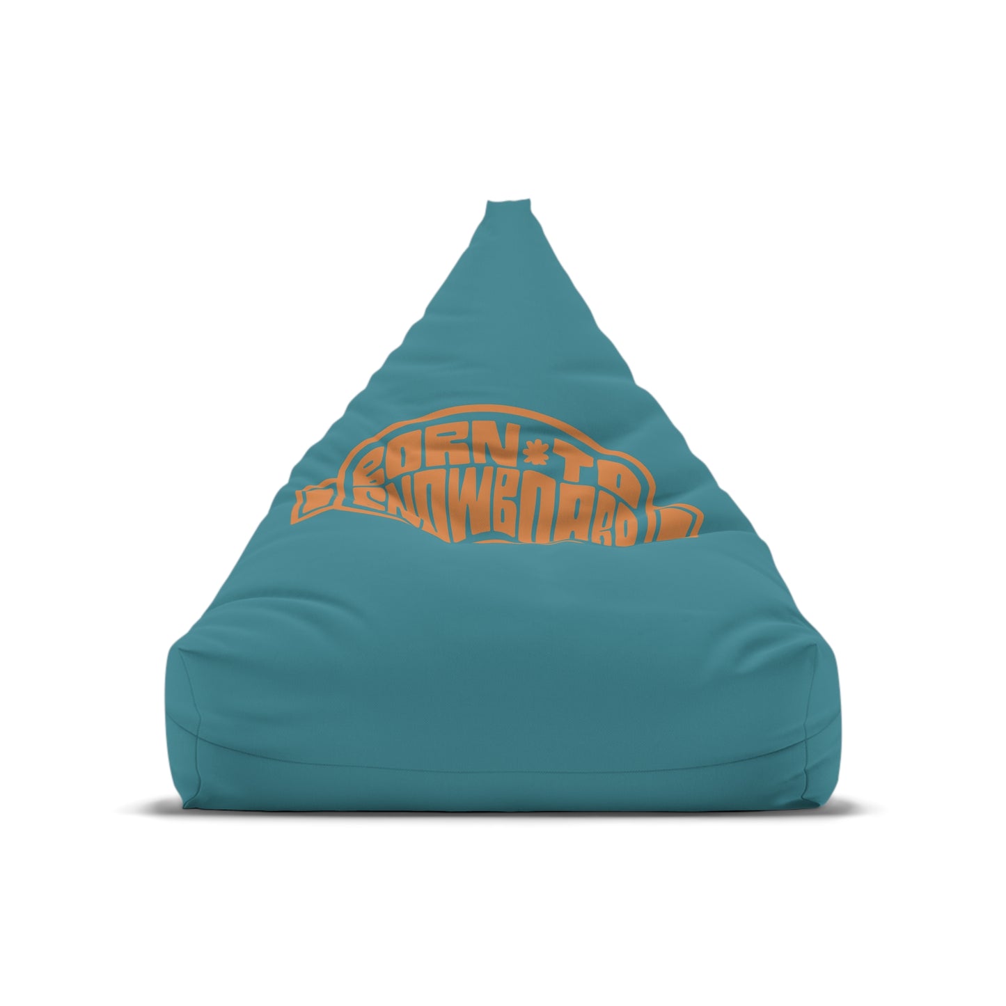 Cool Bean Bag Chair Cover, Snowboard Theme