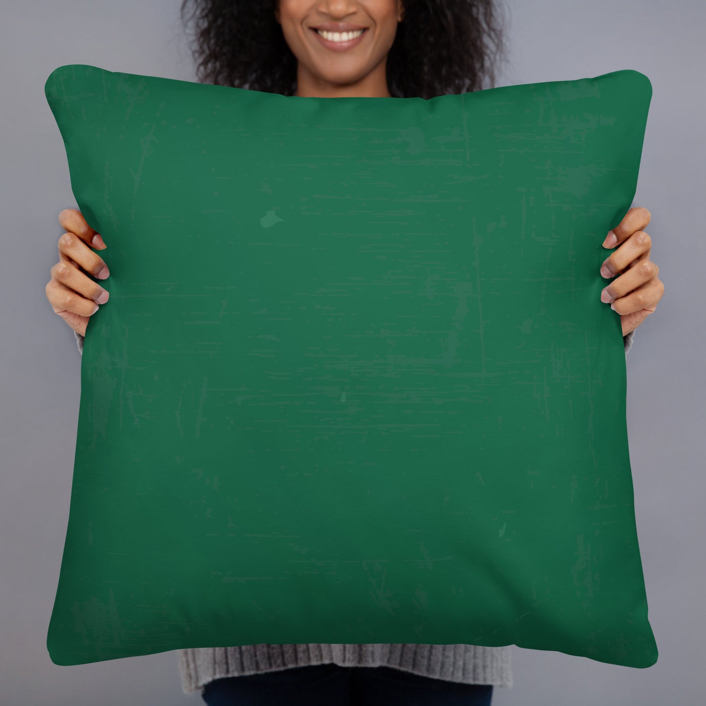 Coussin "Repos en forêt" – Signalisation Piste Débutante, Vert, Confortable et Relaxant