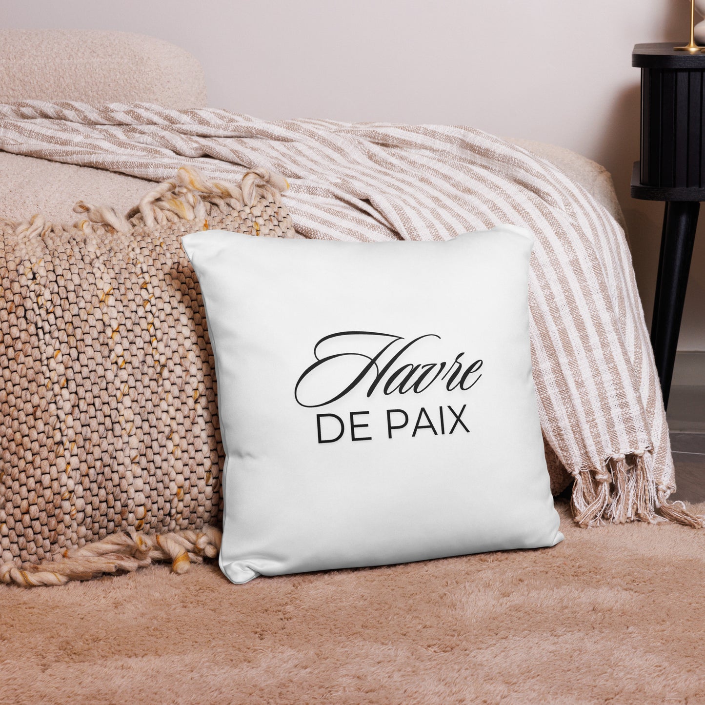 Havre de Paix Housse de Coussin