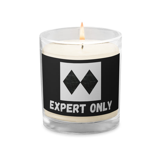 Expert Only Soy Wax Candle – Sleek Glass Jar